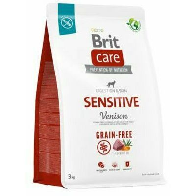 Brit Care Gf Sensitive Venison Dry Dog Food 3kg