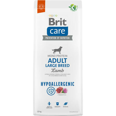 Brit Care Hypoallergen Vuxen Stor Ras Lamm & Ris 12 kg