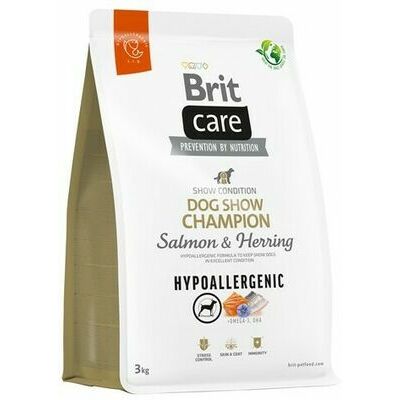 Brit Care HP Dog Show Champion Dry Dog Food 3kg