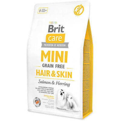 Brit Care Mini Hair & Skin 2 kg barība suņiem