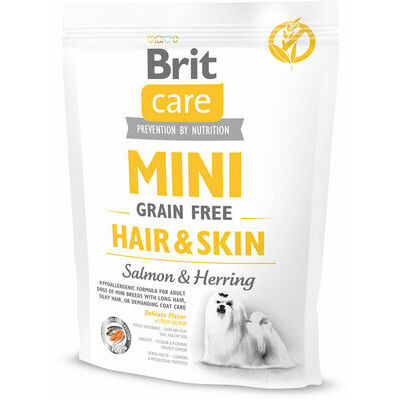 Brit Care Mini Hair & Skin 400 g