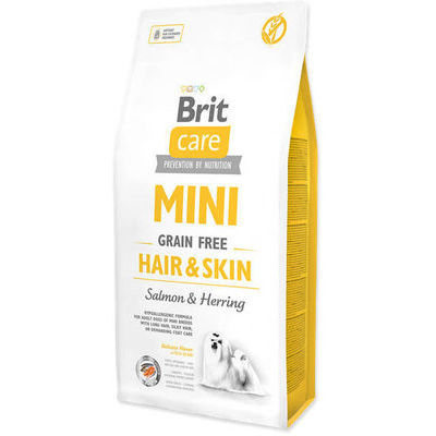 Brit Care Mini Hair & Skin 7 kg barība suņiem