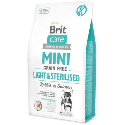 Brit Care Mini Light & Sterilised Dry Dog Food 2 kg
