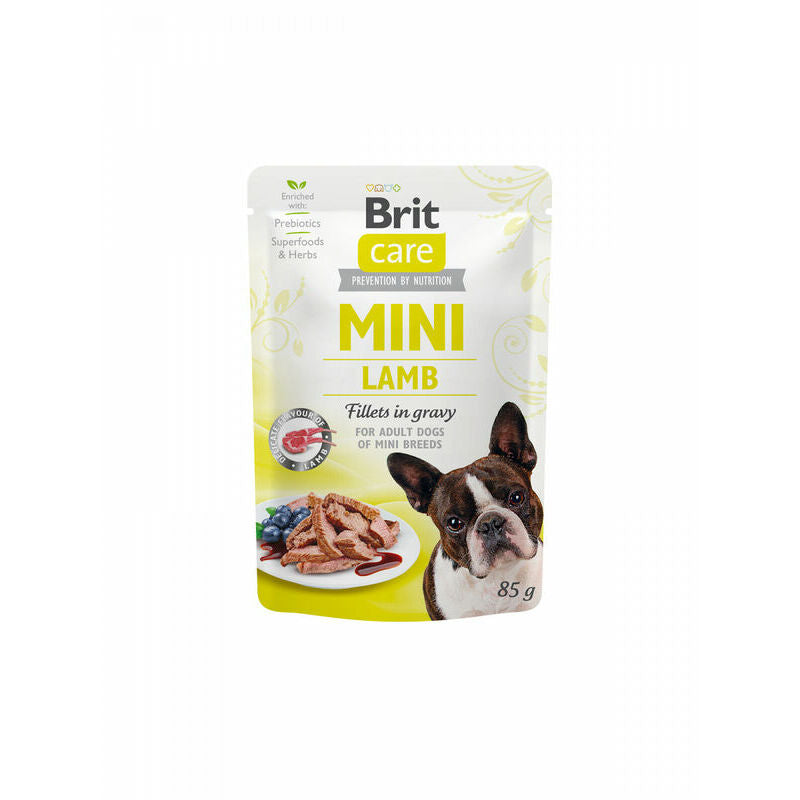 Brit Care Mini Wet Dog Food With Lamb fillets in gravy, 85 g