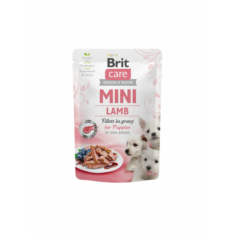 Brit Care Mini Wet Puppy Food With Lamb fillets in gravy, 85 g