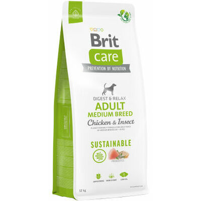 Brit Care SS Adult Medium Breed Chicken & Insect 12 kg