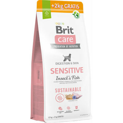 Brit Care SS Sensitive Insect & Fish 12 kg + 2 kg