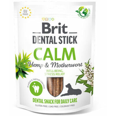 Brit Dental Stick Immuno Calm Hemp&Motherwort 7 gb