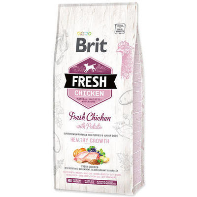 Brit Fresh Chicken with Potato Puppy 2,5 kg barība kucēniem