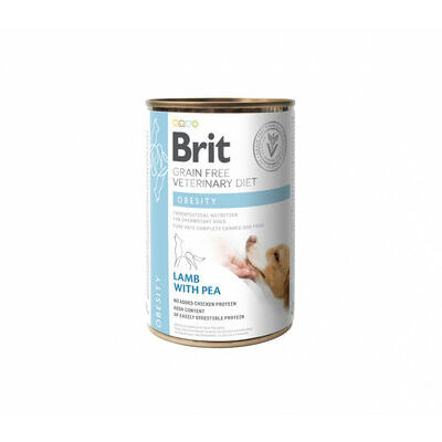 Brit Veterinary Diets Grain Free Dog Can Obesity Wet Dog Food, 400g