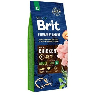 BRIT PREMIUM By Nature Adult XL Dry Dog Food 15 kg