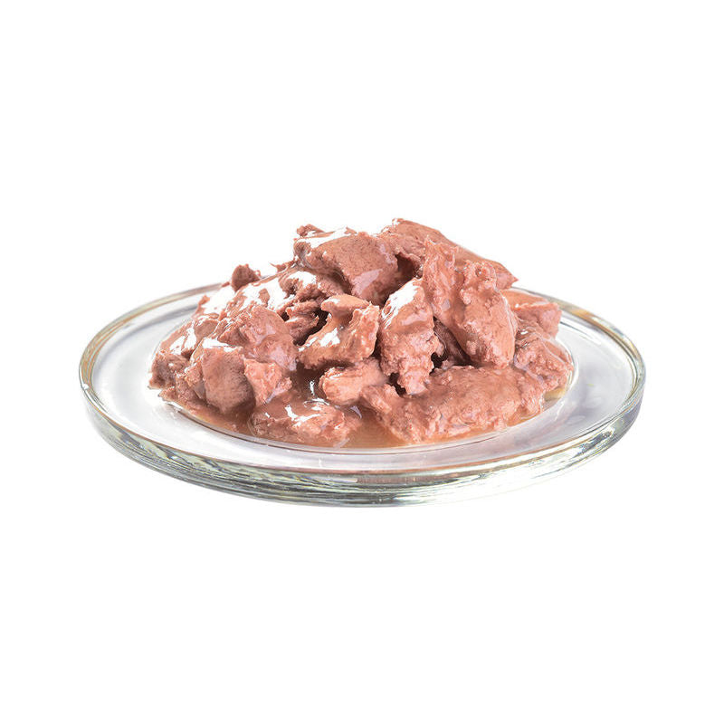 Brit Premium Cat Filetes Delicados en Salsa con Carne de Res, Comida Húmeda para Gatos, 85g