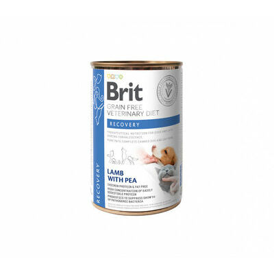 Brit Veterinary Diets Grain Free for Dogs and Cats Recovery Wet Food 400g