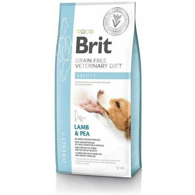 Brit Veterinary Diets Grain Free Dog Obesity Sausā Barība Suņiem, 2kg