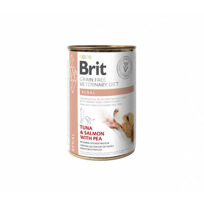 Brit Veterinary Diets Grain Free Dog Renal Wet Dog Food, 400g