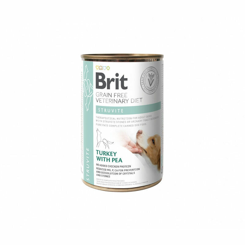 Brit Veterinary Diets Grain Free Dog Struvite Wet Dog Food 400g