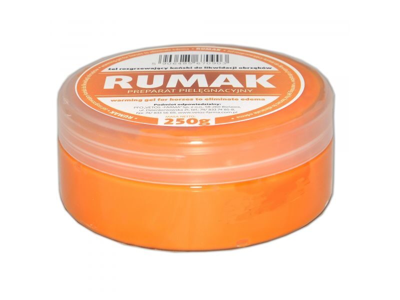RUMAK Wärmegel für Pferde zur Beseitigung von Ödemen, 250 g