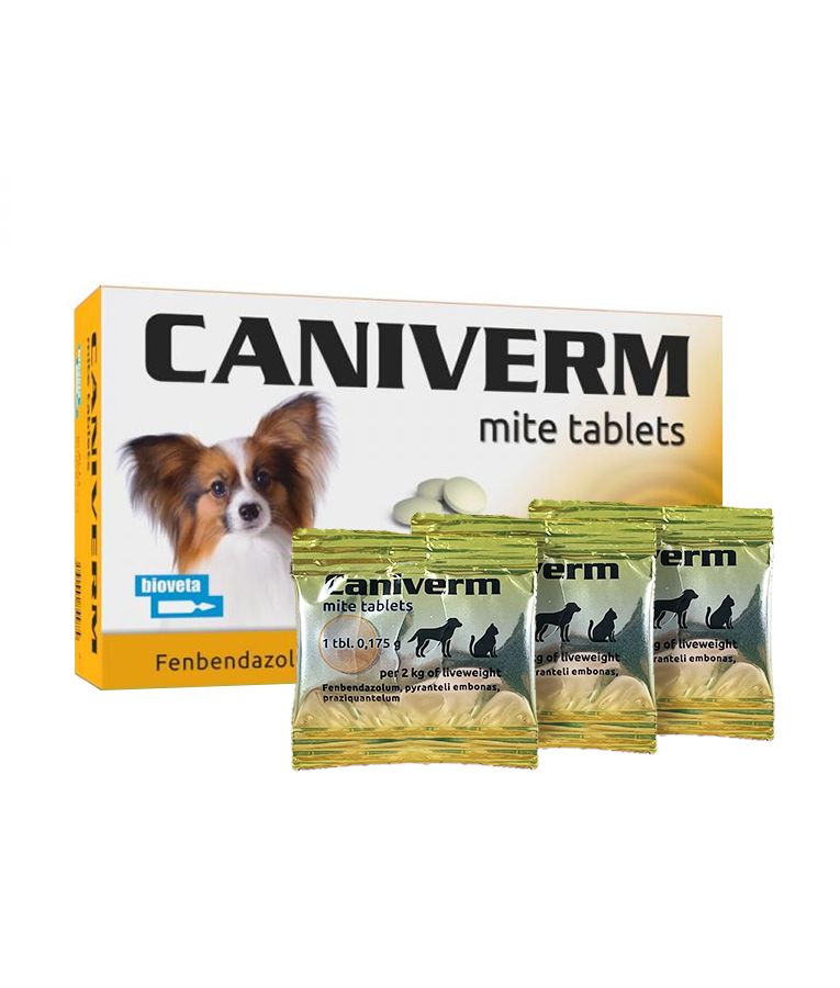 Caniverm Entwurmungstablette für Hunde und Katzen