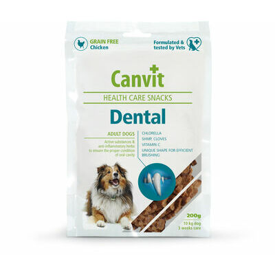 Canvit Health Care Snack Dental 200 g Treats for Dogs