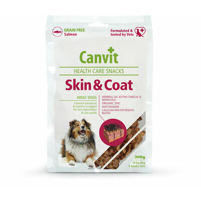 Canvit Hälsovård Snack Hud & Päls 200 g