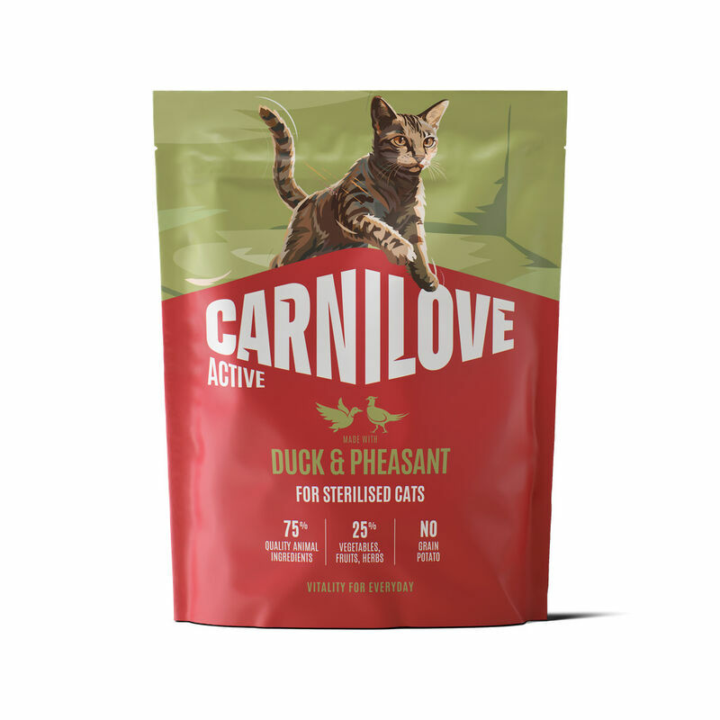 CARNILOVE Duck & Pheasant Adult Cat Hairball Control 0,4 kg