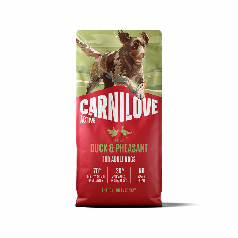 CARNILOVE Anka & Fasan för Vuxna 12 kg