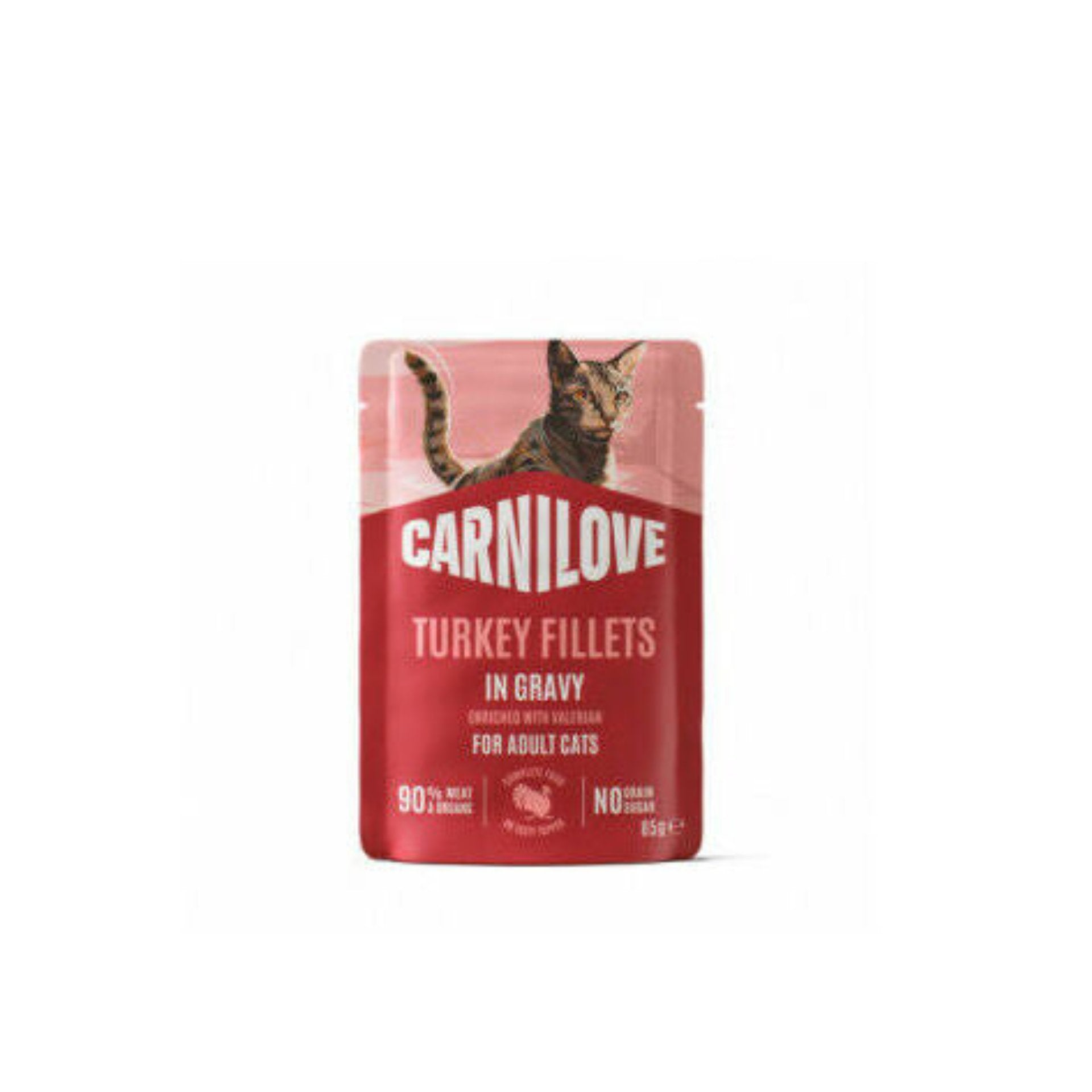 Carnilove Kattpåse Kalkon Valeriana 85g