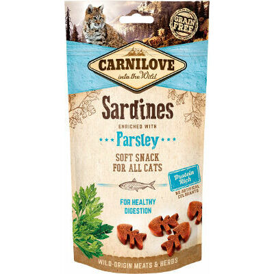 Carnilove Cat Snack Sardine enriched with Parsley 50g