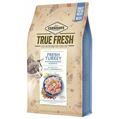 Carnilove Dry Cat Food True Fresh Turkey 4,8 kg