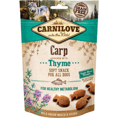 CARNILOVE Dog snack Carp with Thyme 200 g