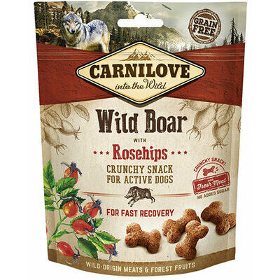 CARNILOVE Dog snack Wild Boar with Rosehips with fresh meat 200g