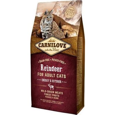 CARNILOVE Reindeer Adult Cat Energy & Outdoor 6 kg