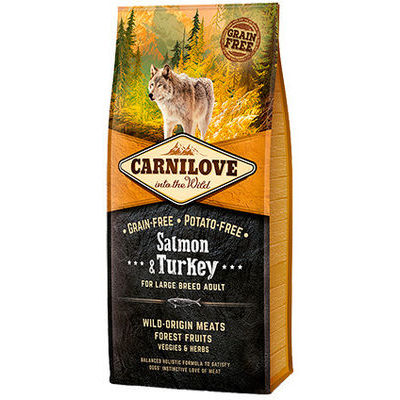 CARNILOVE Salmon & Turkey Large Breed Adult 12 kg