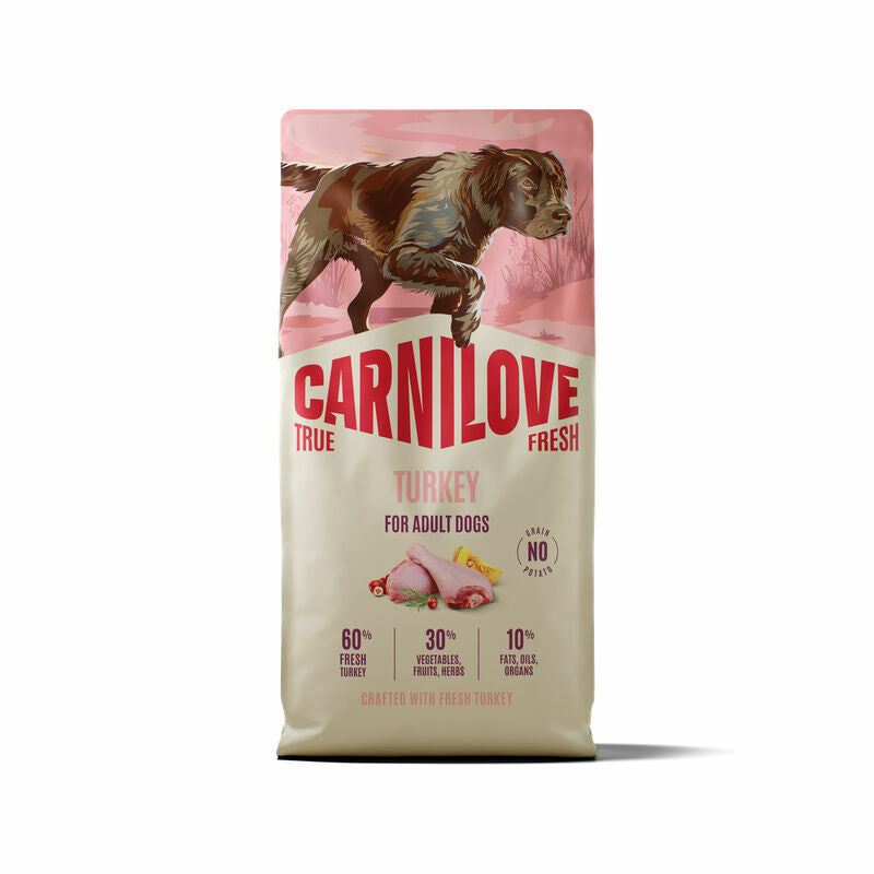 Carnilove Hund True Fresh Kalkon Torrfoder 11,4 kg