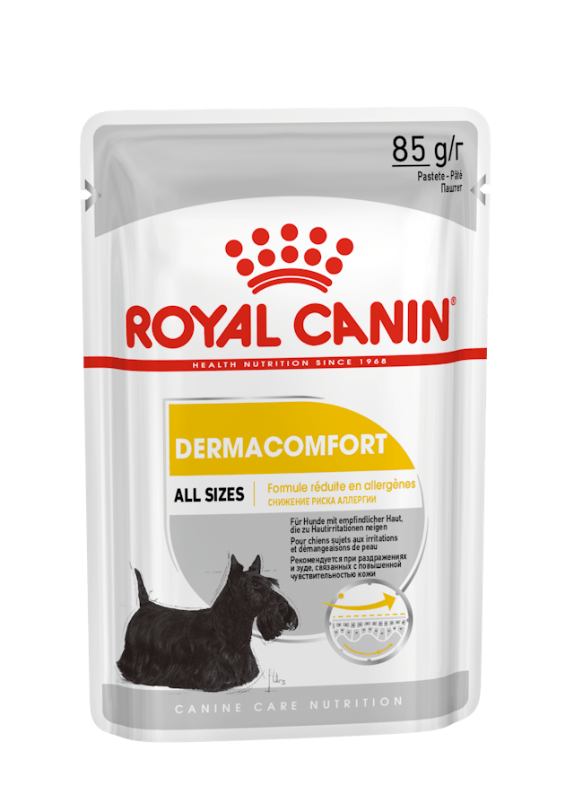 ROYAL CANIN® Dermacomfort foam, Wet Dog Food, 85g