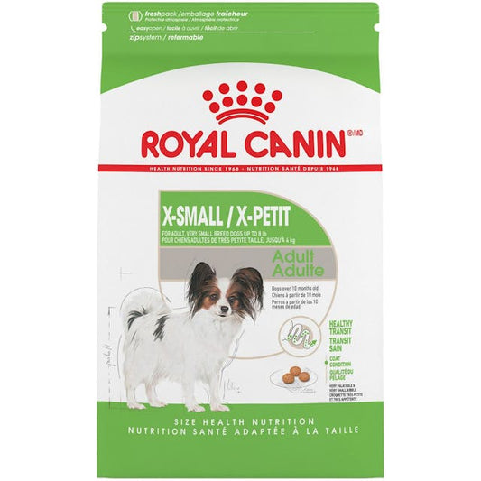 ROYAL CANIN® X-Small Adult Sausā barība ļoti maza izmēra pieaugušiem suņiem, 0,5kg