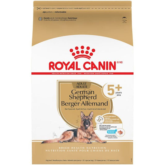 ROYAL CANIN® German Shepherd Adult 5+ Sausā barība suņiem, 12kg