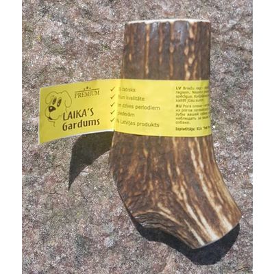 Natural Deer Antler for Dogs, Size L, 120-159 g