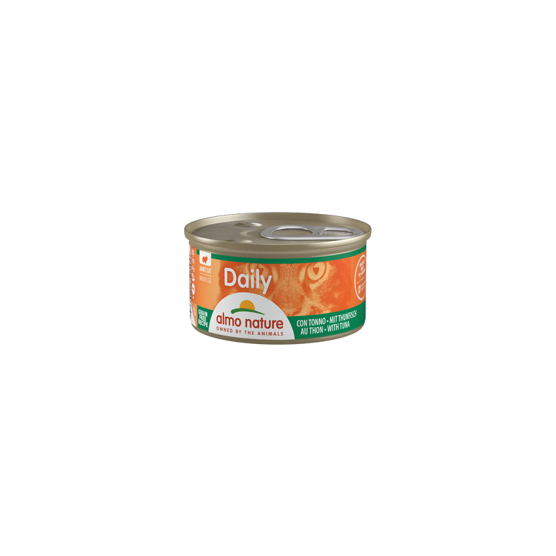 Almo Nature DAILY Pâté pour chat au thon, 85g