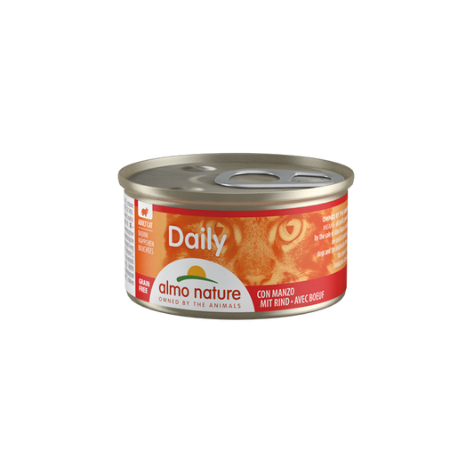 Almo Nature DAILY Pieces In Sauce For Cat with Beef, 85g