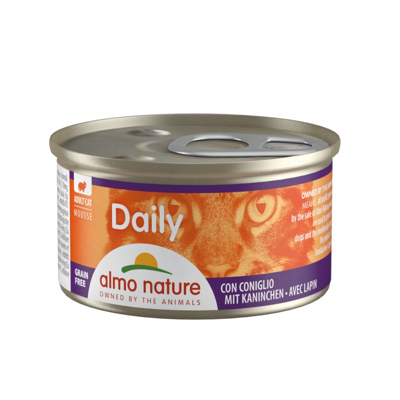 Almo Nature DAILY Pate For Cat with Rabbit, 85g
