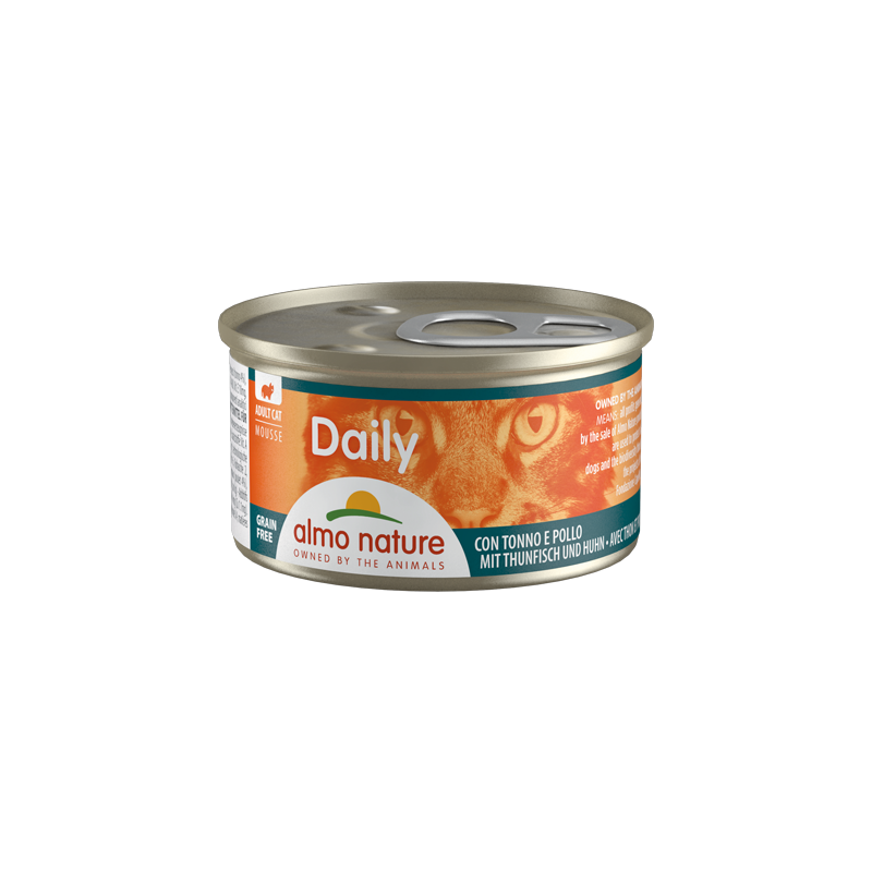 Almo Nature DAILY Pate For Cat with Tuna and Chicken, 85g