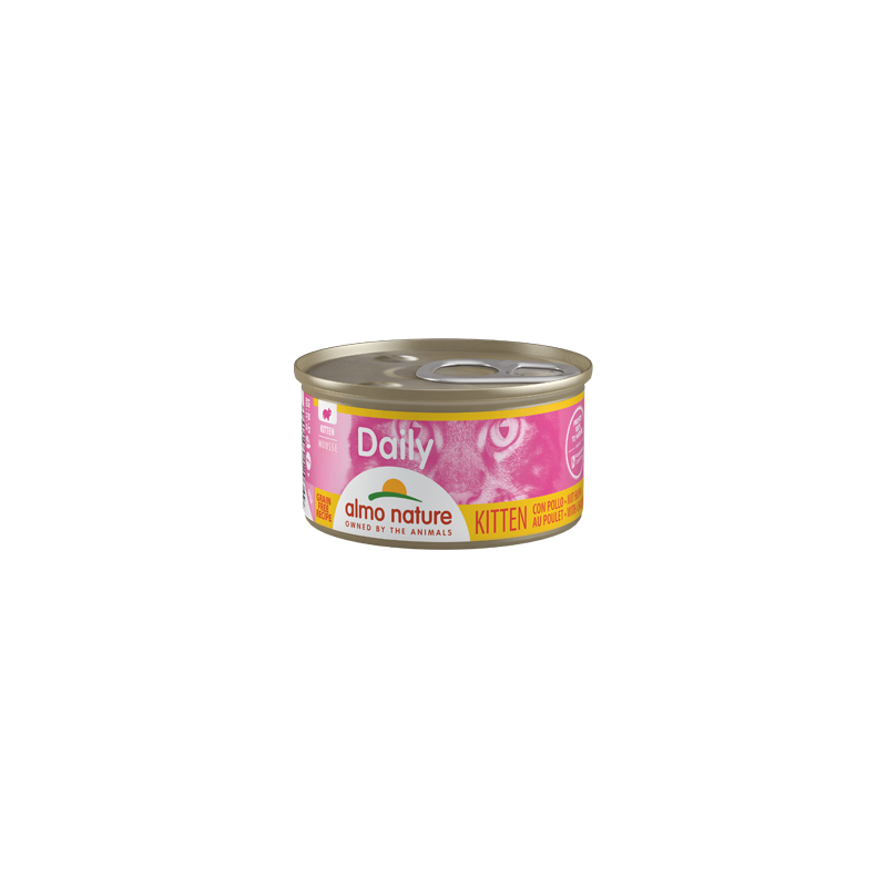 Almo Nature DAILY Kitten Pate For Cat With Chicken, 85g