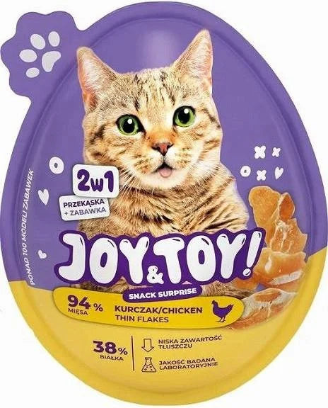 JOY&TOY! Cat Suprise Egg With Chicken, 1pcs