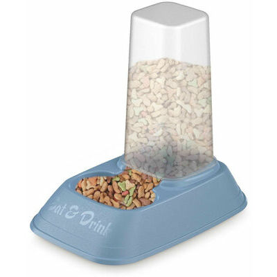 Mini mat-/vattendispenser, mått 20 x 13.5 x 19 cm, kapacitet 0,70 L, halkfri