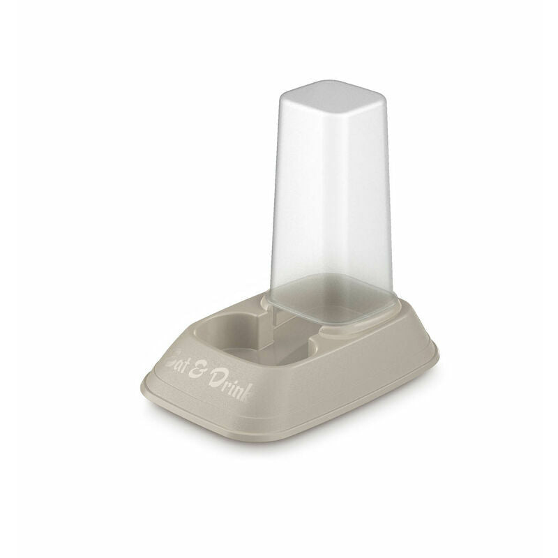 Mini mat-/vattendispenser, mått 20 x 13.5 x 19 cm, kapacitet 0,70 L, halkfri