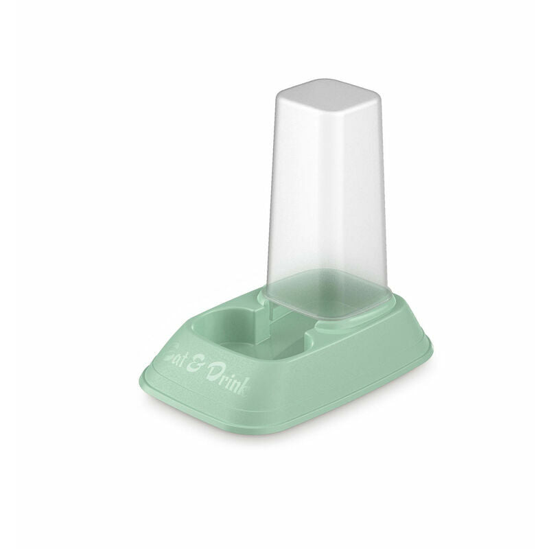 Mini mat-/vattendispenser, mått 20 x 13.5 x 19 cm, kapacitet 0,70 L, halkfri