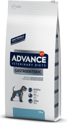 Advance Vet Dog Gastroenteric Sausā suņu barība gremošanas atbalstam, 12kg