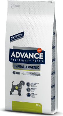 Advance Vet Dog Hypoallergenic Sausā suņu barība alerģiju gadījumos, 10kg