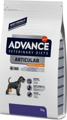 Advance Vet Dog Articular Reduced Calories Light Sausā suņu barība locītavu atbalstam ar vistu, 3kg